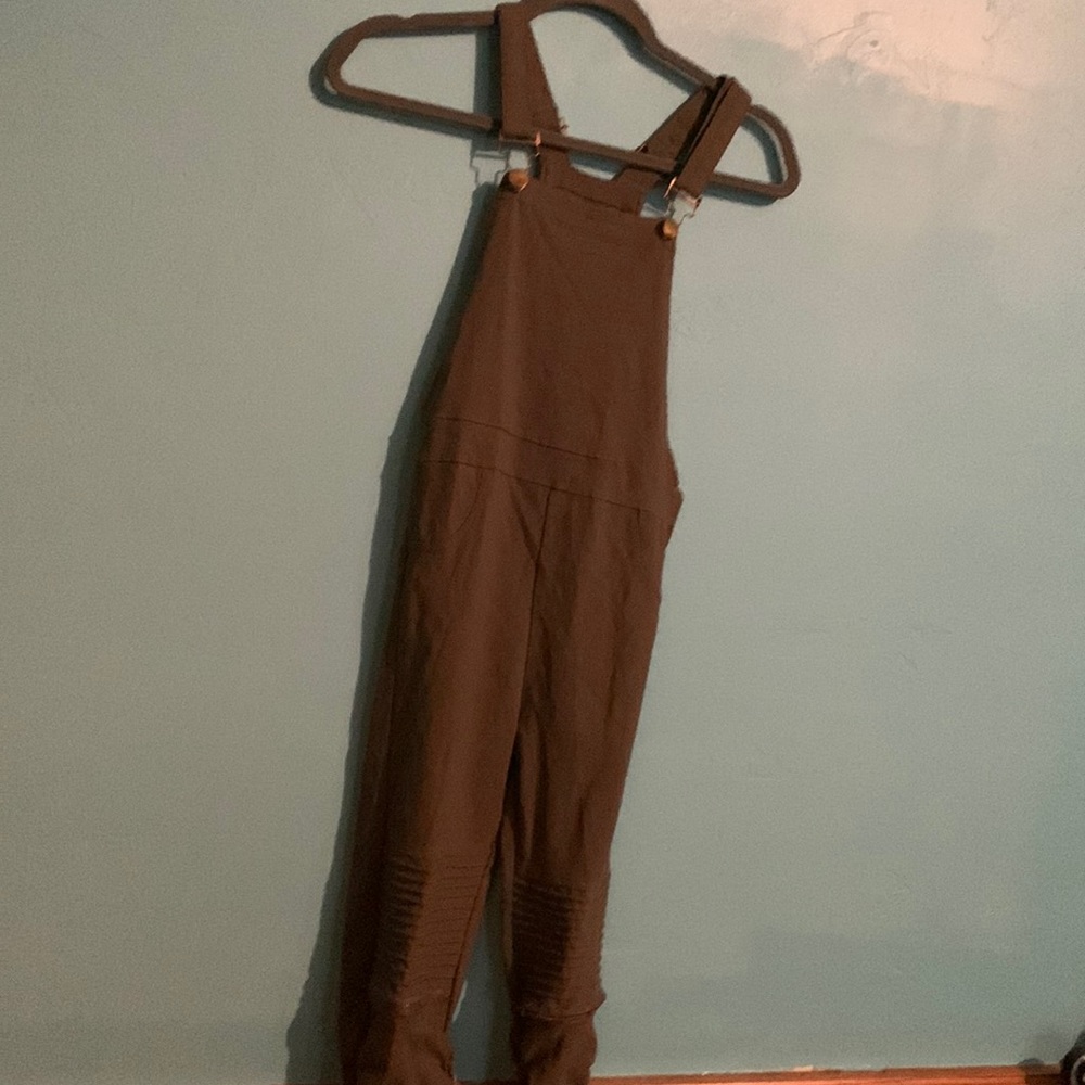 Camo Cargo Overalls